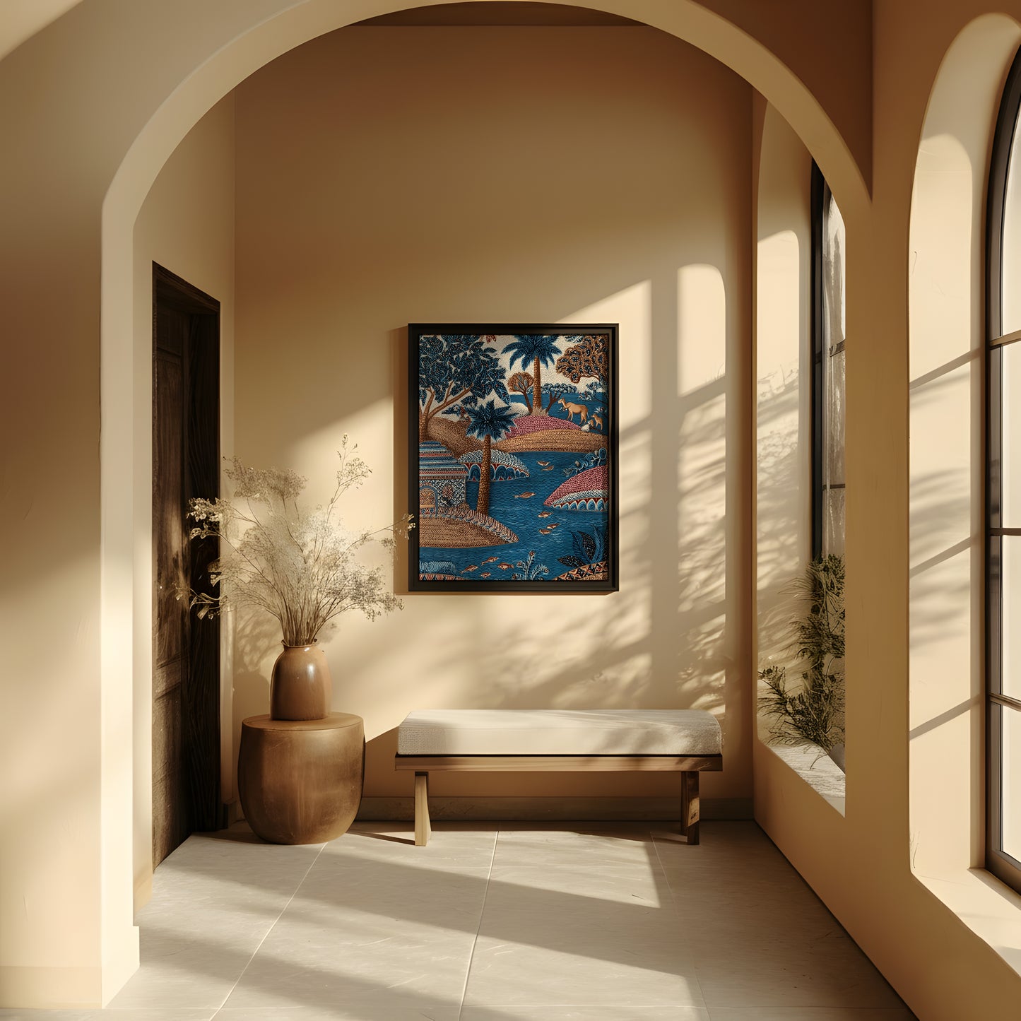 Framed Wall Art | Folk Madhubani Art IV