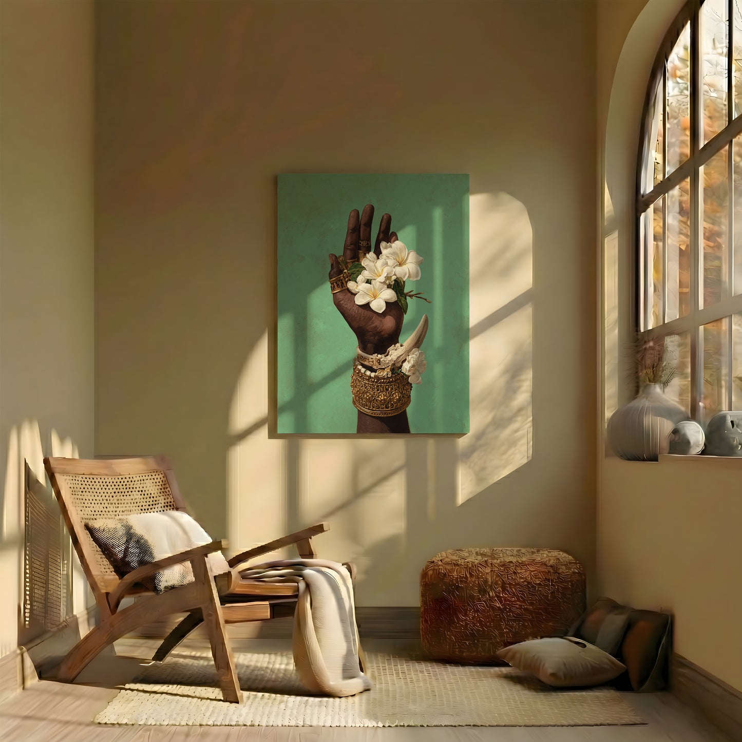 Canvas Wall Art | Frangipani Grace Collection