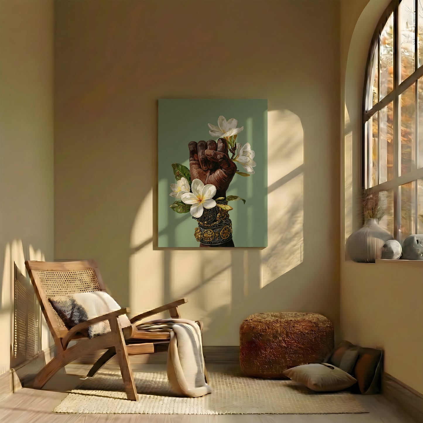 Canvas Wall Art | Frangipani Grace Collection