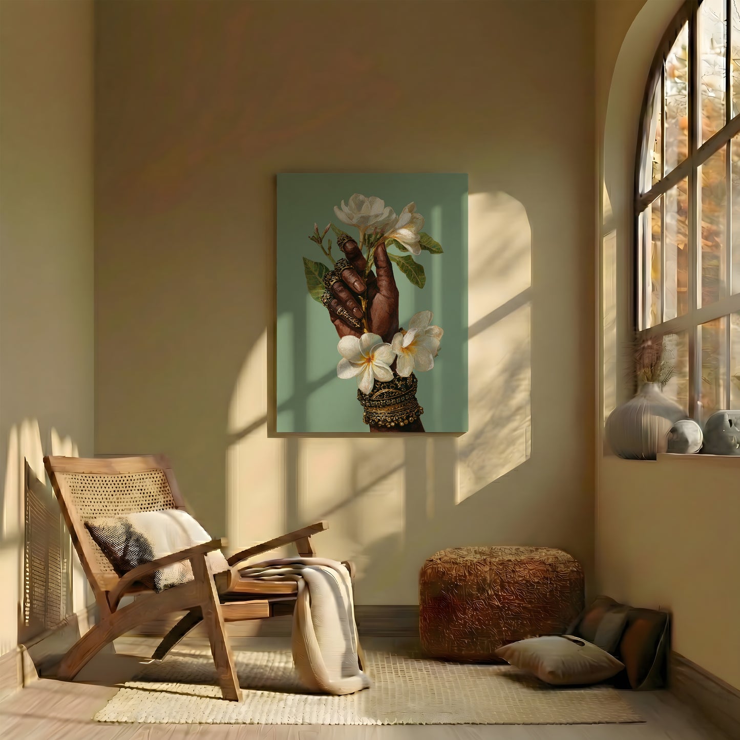 Canvas Wall Art | Frangipani Grace Collection