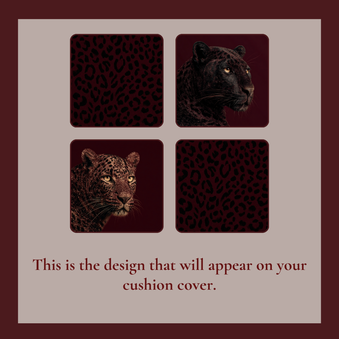 Cushion Covers | Set of 4 | Royal Panthera Collection