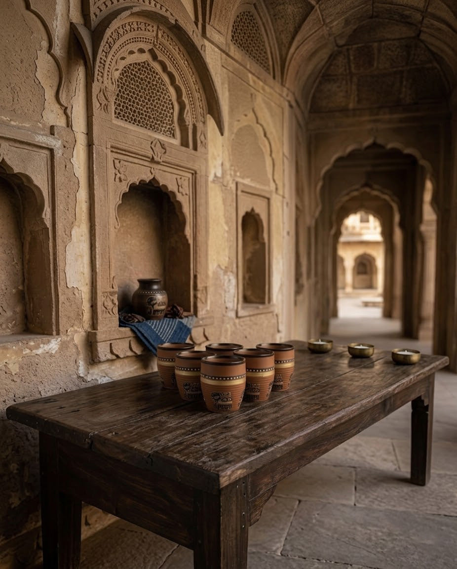 Drinkware Sets | The Mitti Mehfil Kulhad Set