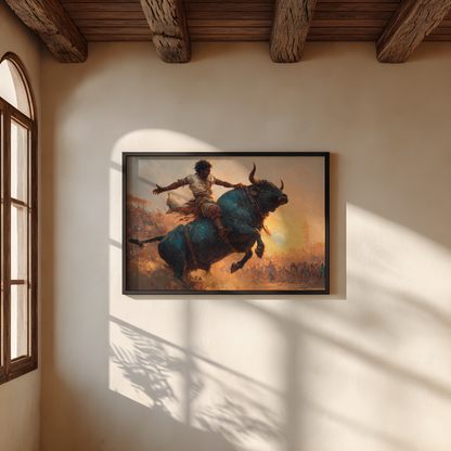 Jallikattu Wall Art