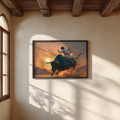 Jallikattu Wall Art