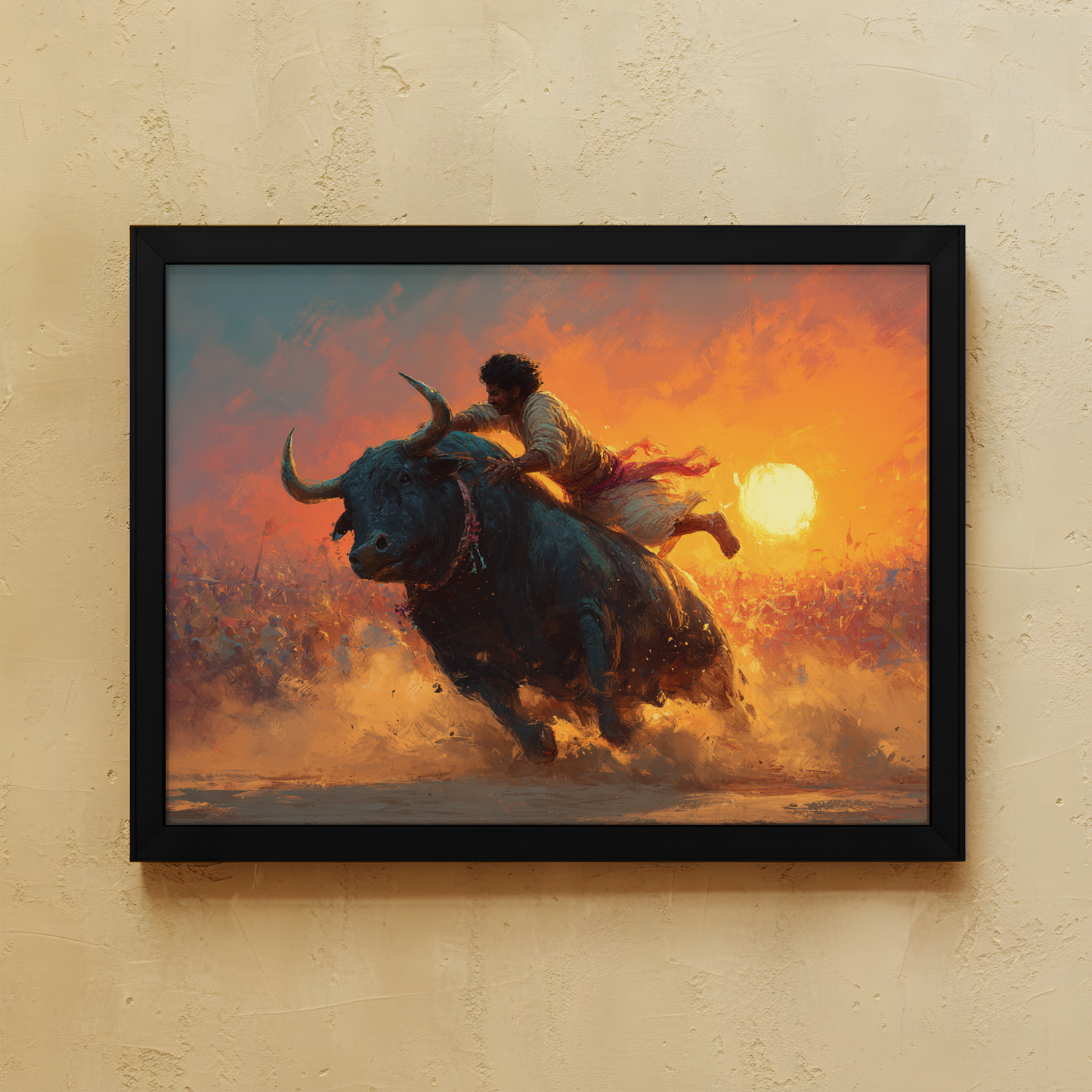 Jallikattu Wall Art