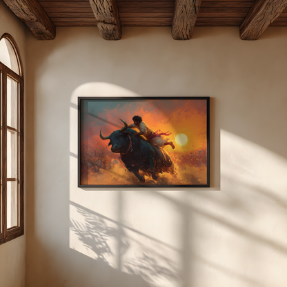 Jallikattu Wall Art