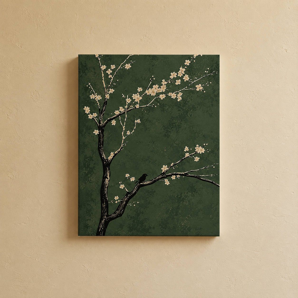 Midnight Blossom Wall Art | Gallery Wall Set of 3