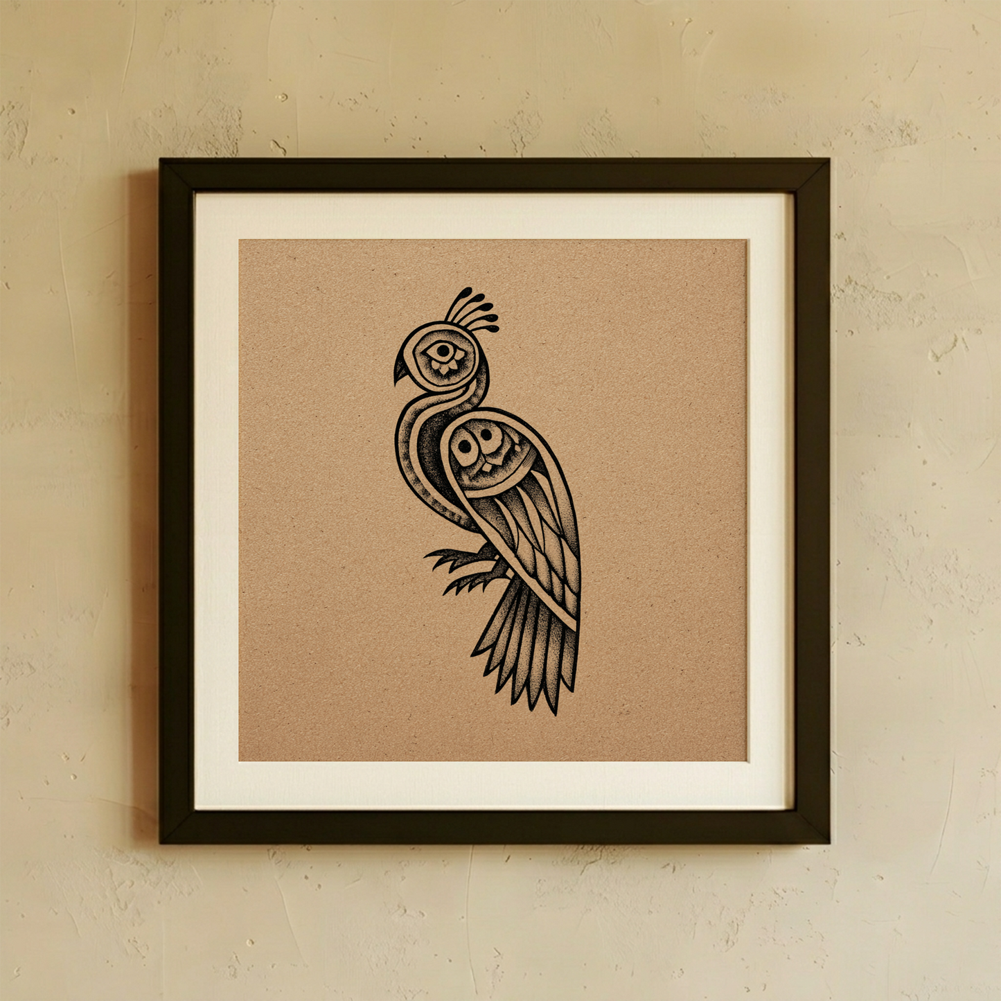 Etched Fauna Wall Art | Gallery Wall Set of 3
