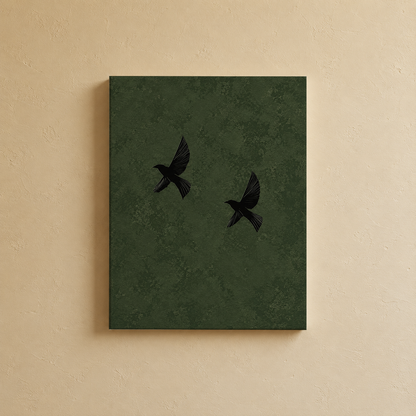 Midnight Blossom Wall Art | Gallery Wall Set of 3