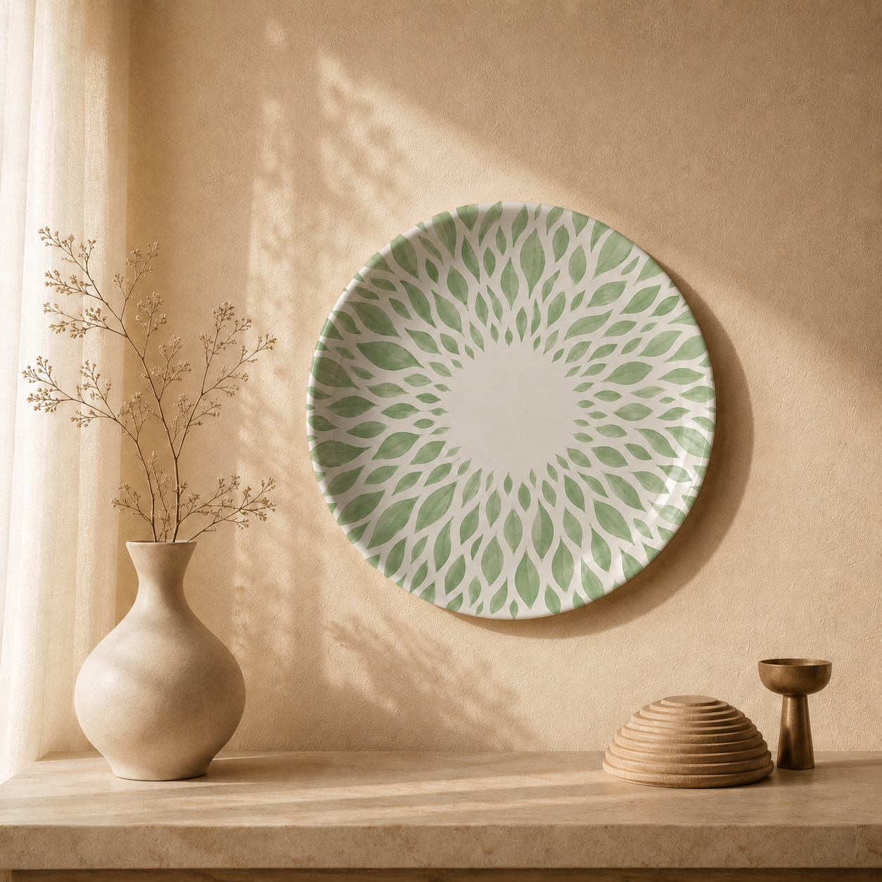 Wall Plates |  Mandala Grove Collection