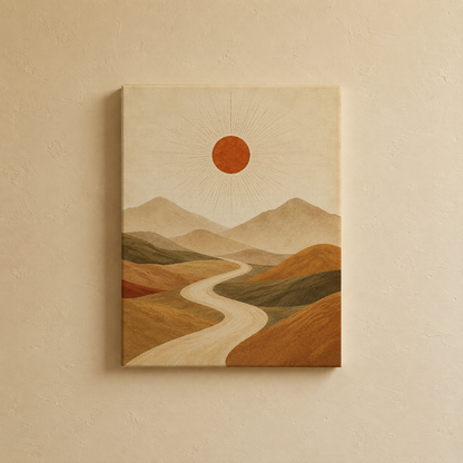 Dessert Dune Wall Art | Gallery Wall Set of 3