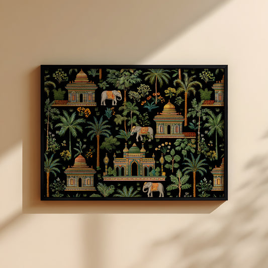 Framed Wall Art | Palace Pattern Collection