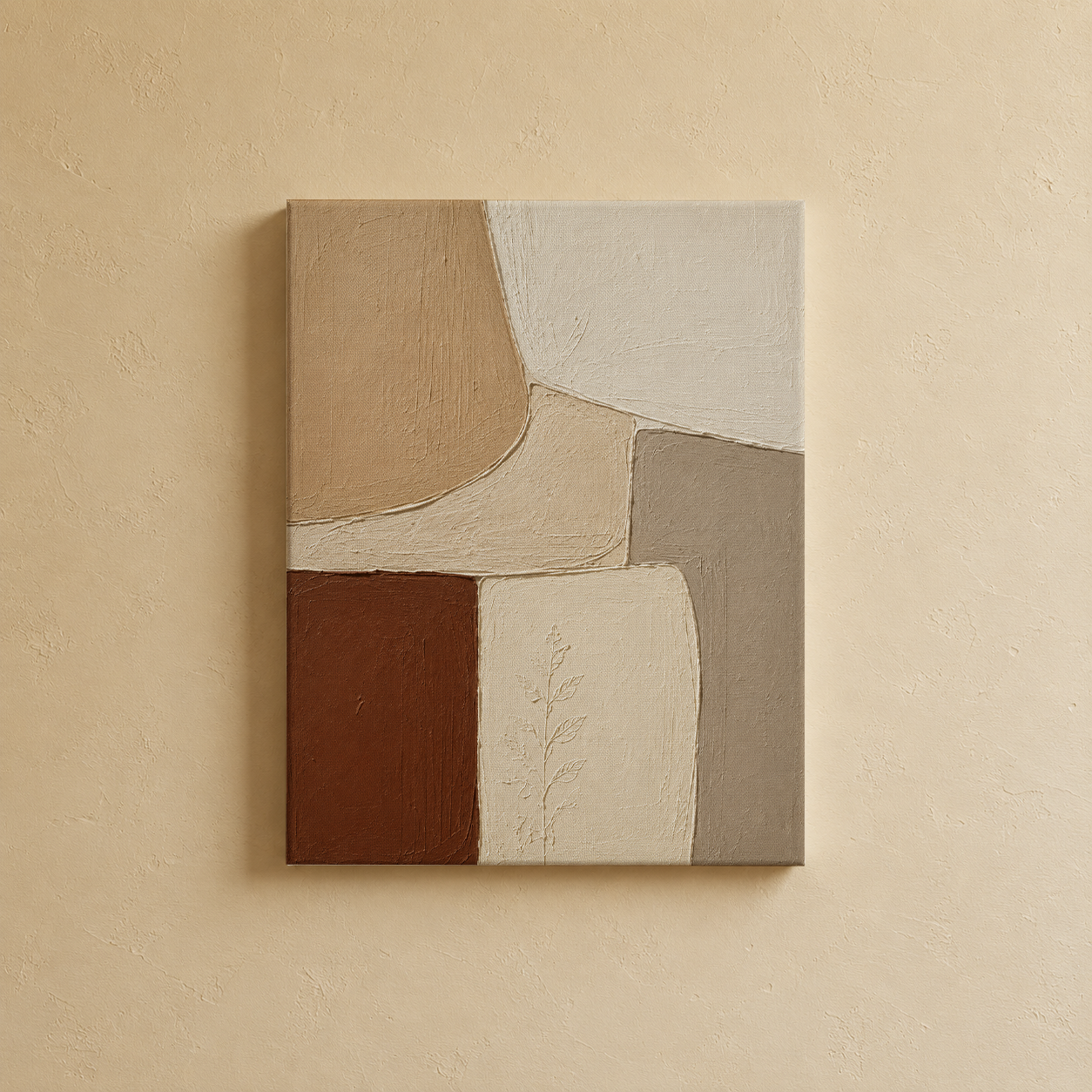 Terracotta Blocks Wall Art | Gallery Wall Set of 3