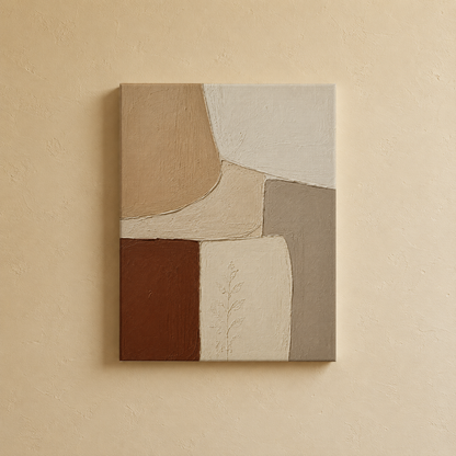 Terracotta Blocks Wall Art | Gallery Wall Set of 3
