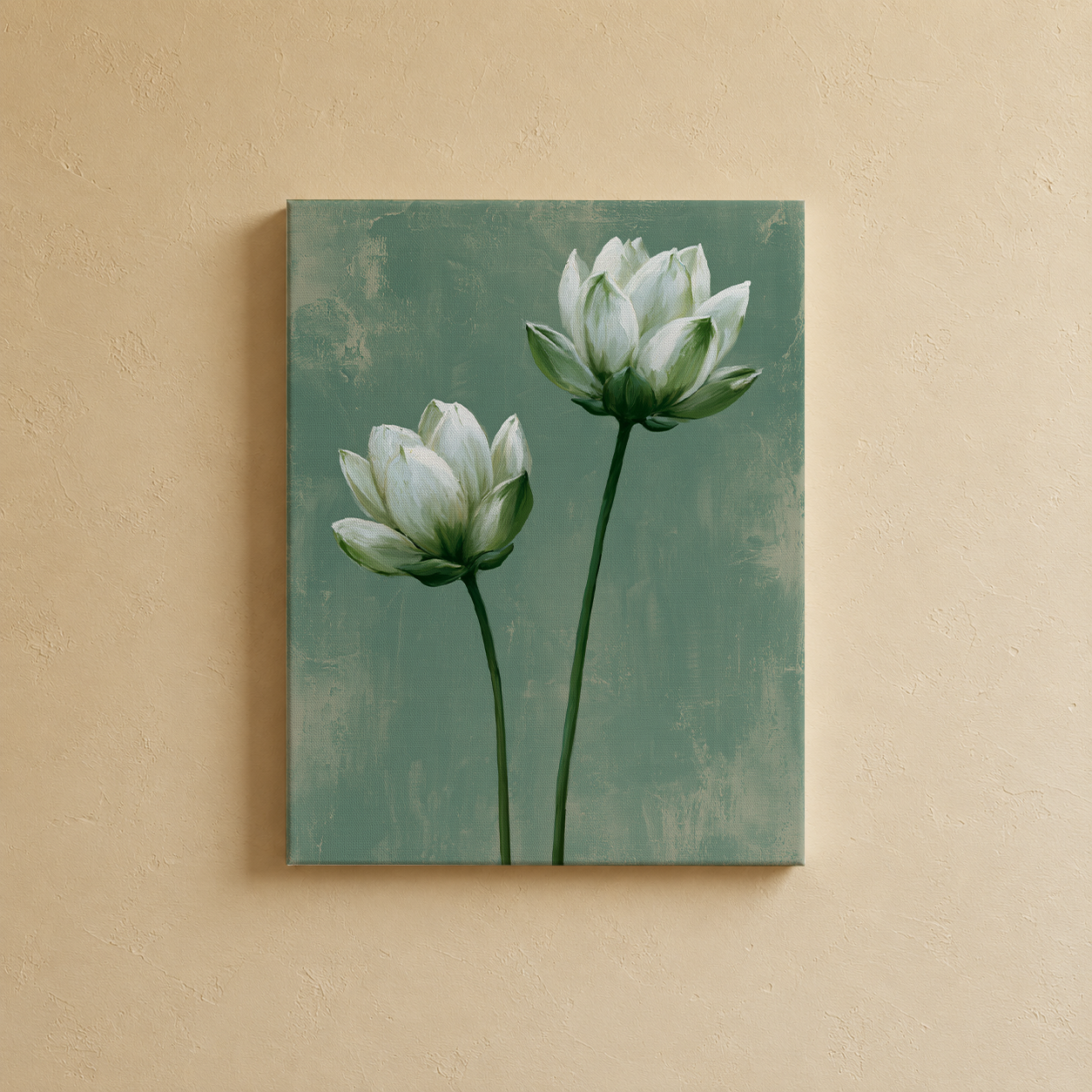Lotus Serene Wall Art | Gallery Wall Set of 2