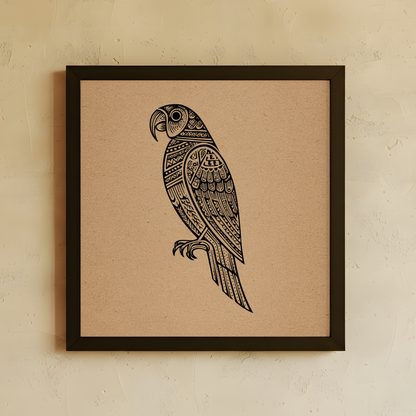 Etched Fauna Wall Art