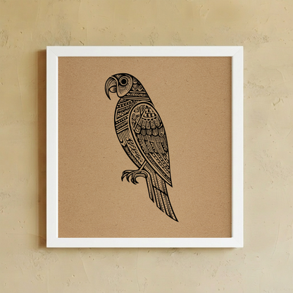 Etched Fauna Wall Art