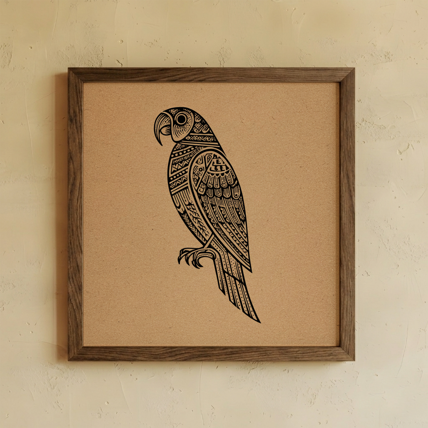 Etched Fauna Wall Art