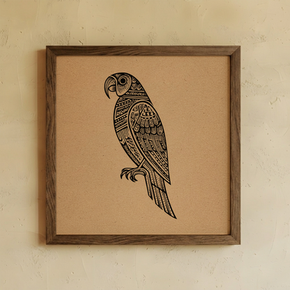 Etched Fauna Wall Art