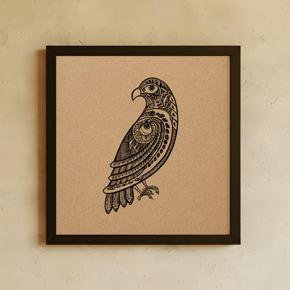 Etched Fauna Wall Art