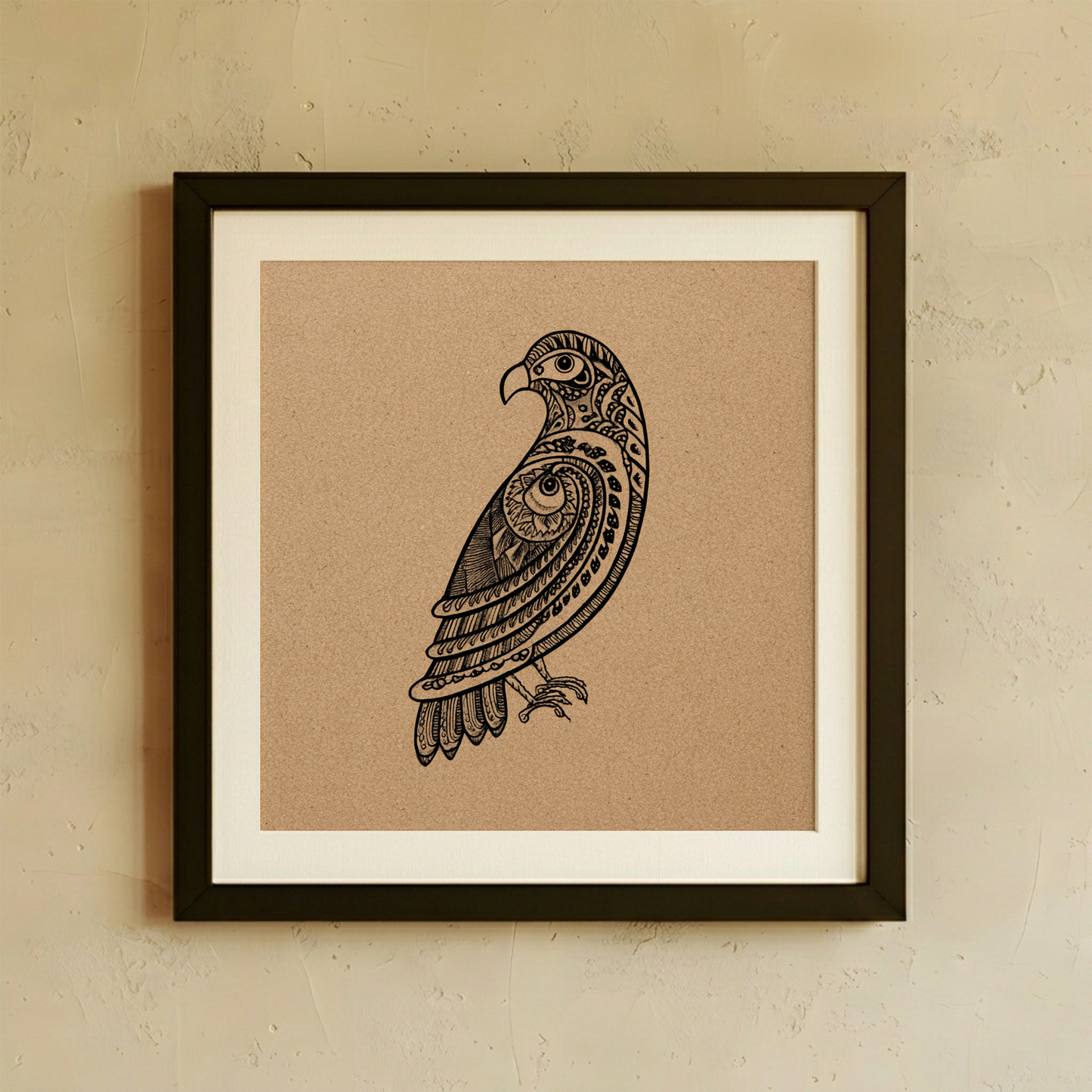 Etched Fauna Wall Art