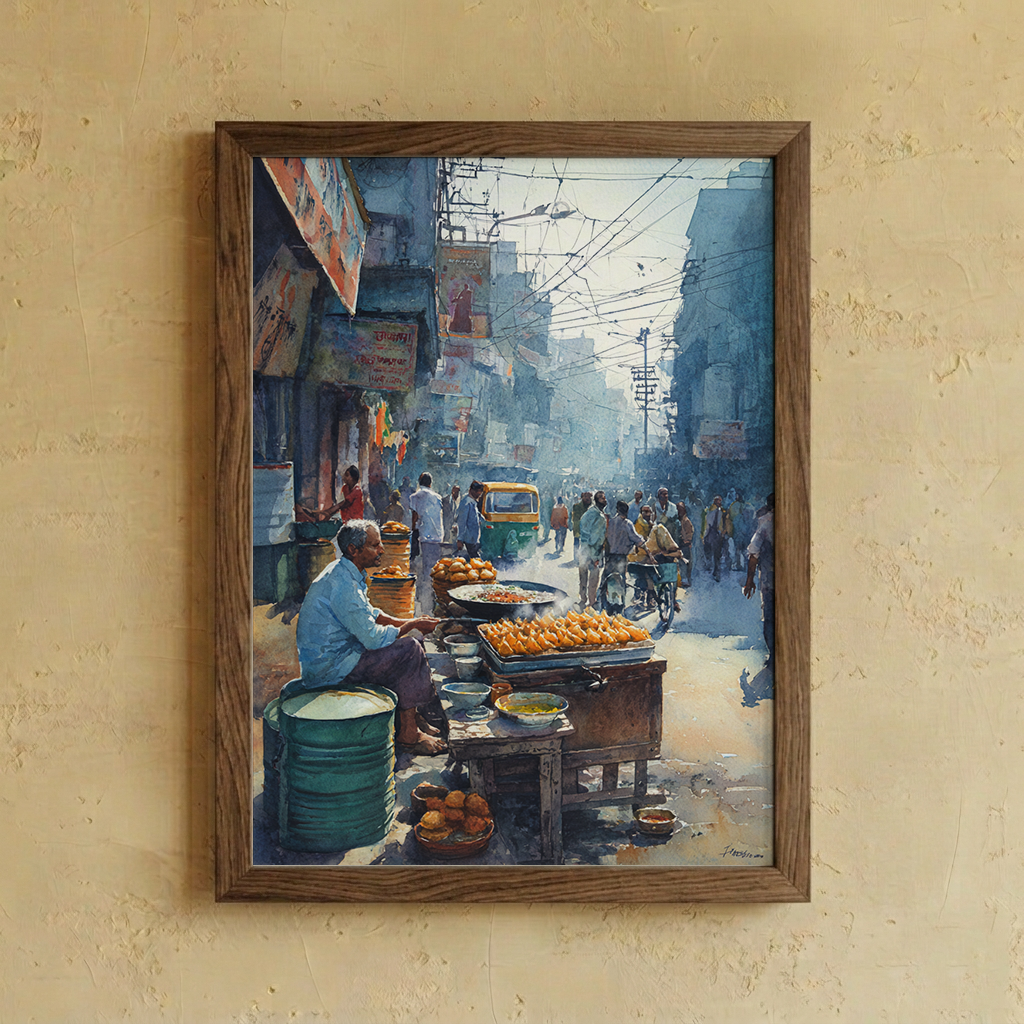 Indian Streets Wall Art