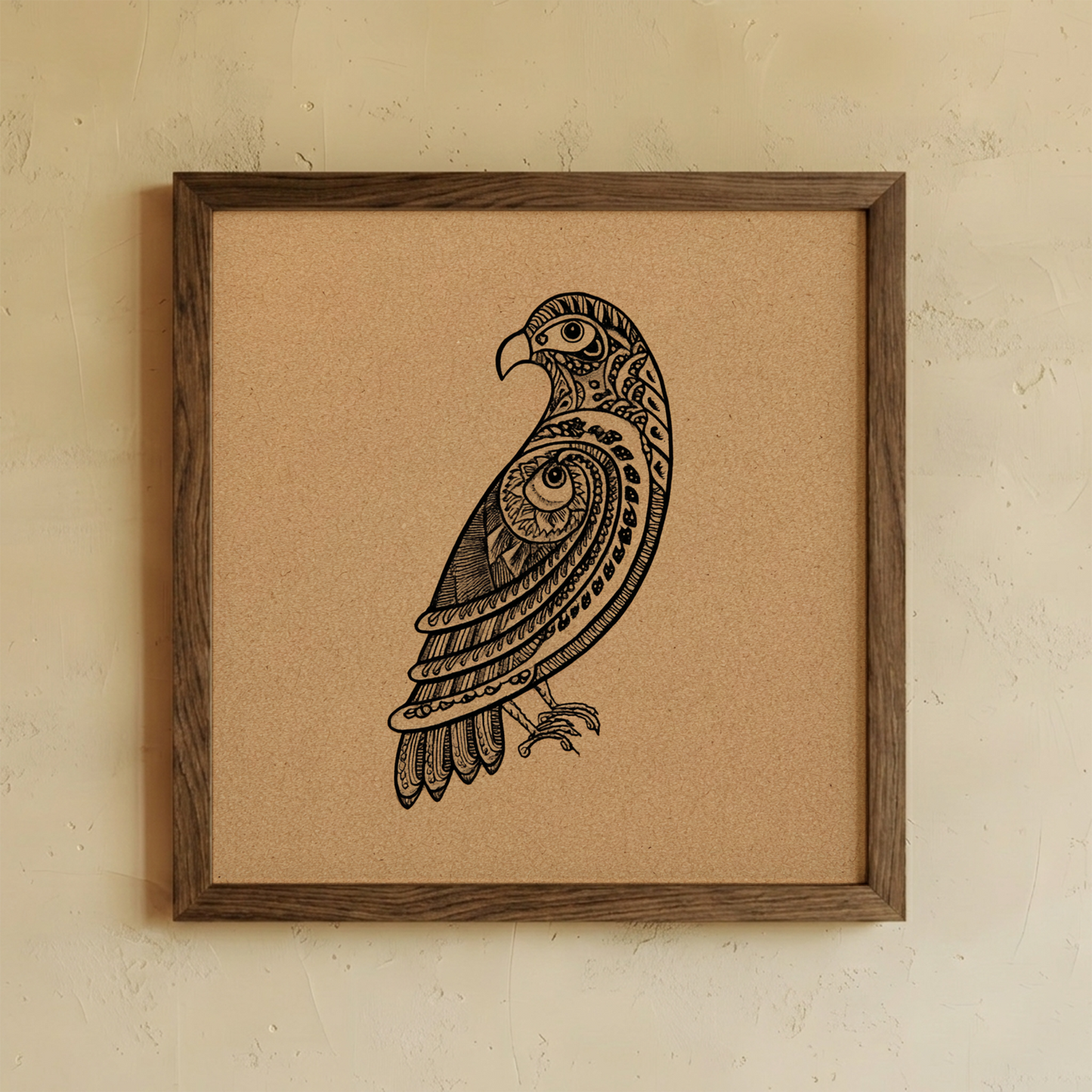 Etched Fauna Wall Art