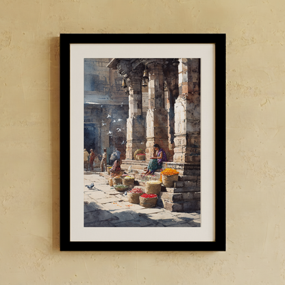 Indian Streets Wall Art