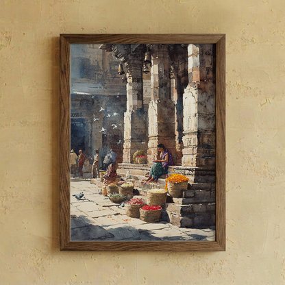 Indian Streets Wall Art