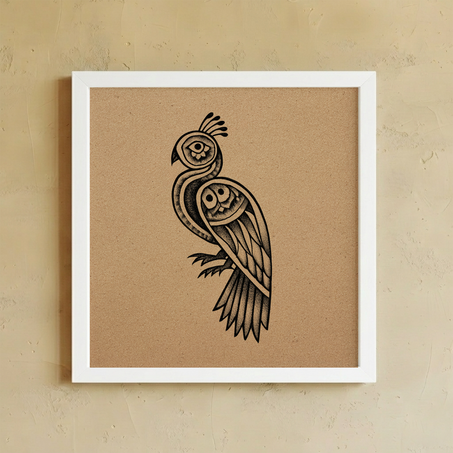 Etched Fauna Wall Art