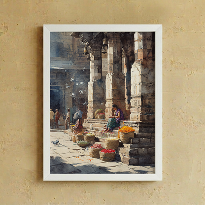 Indian Streets Wall Art