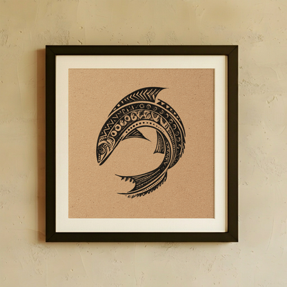 Etched Fauna Wall Art