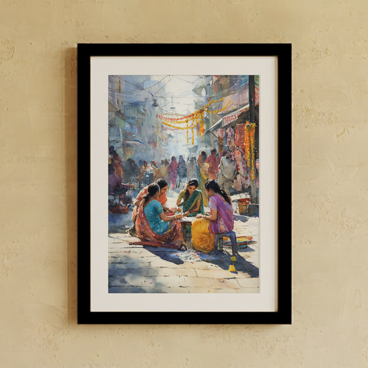 Indian Streets Wall Art