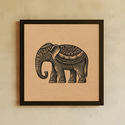 Etched Fauna Wall Art