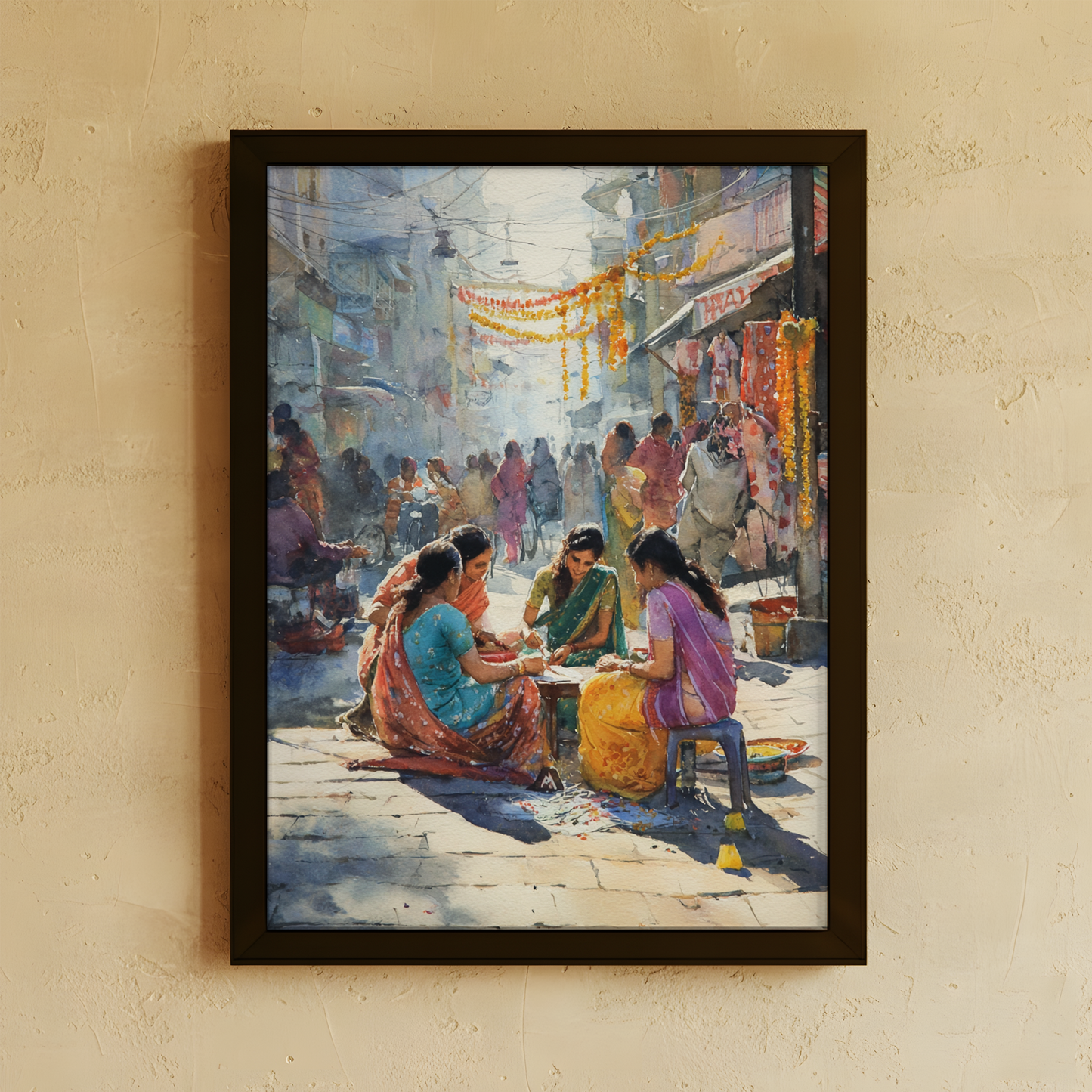 Indian Streets Wall Art