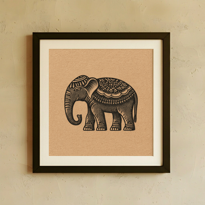 Etched Fauna Wall Art