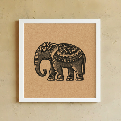 Etched Fauna Wall Art