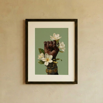 Frangipani Grace Wall Art | Gallery Wall Set of 3