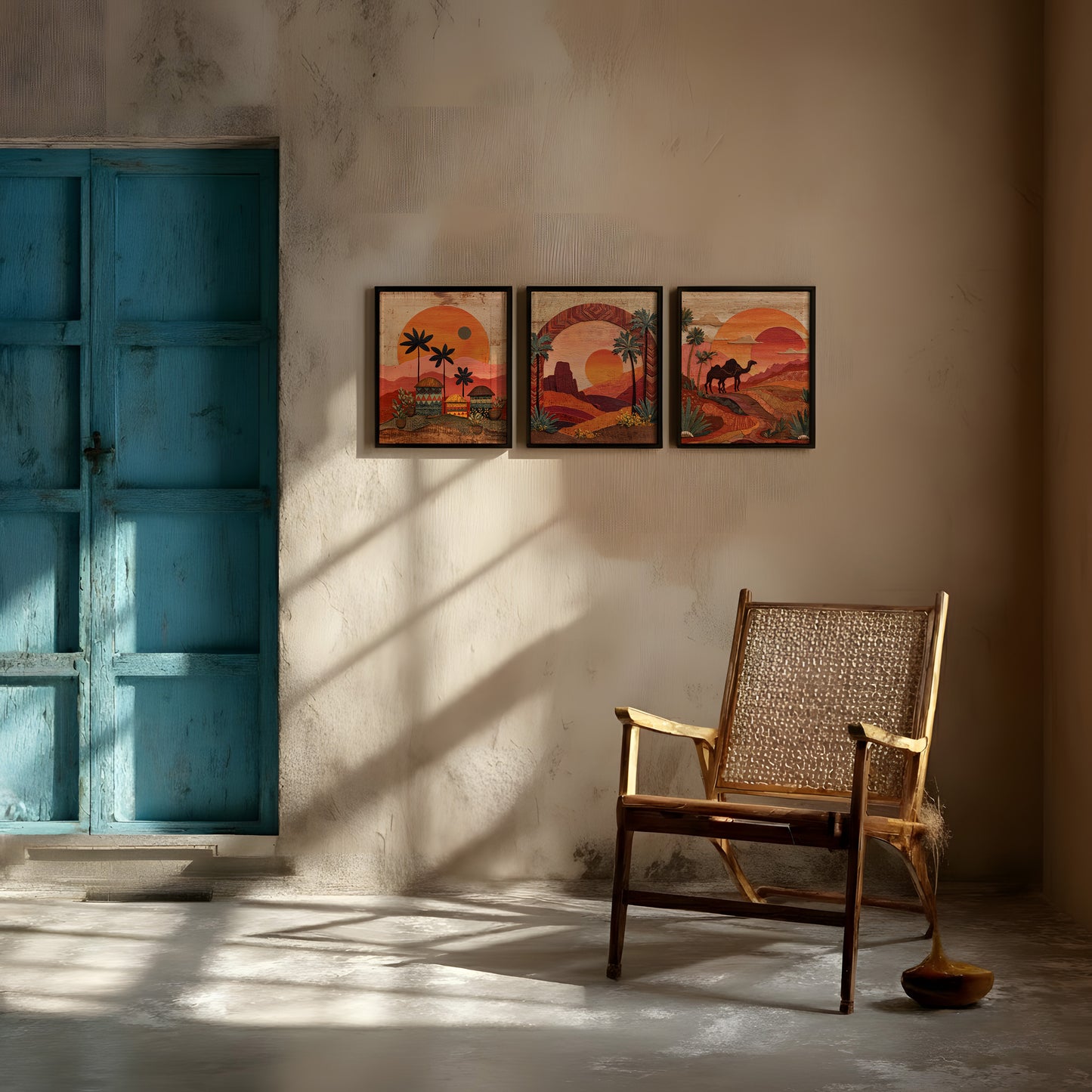 Framed Wall Art | Set of 3 | Sands of Time Collection