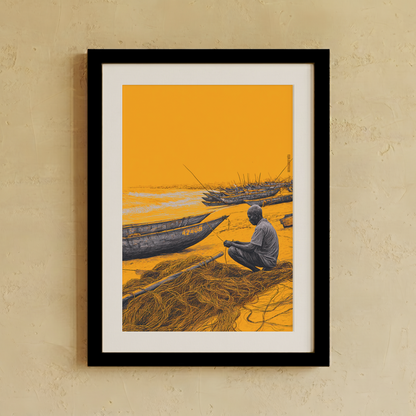 Golden Hours Wall Art