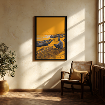 Golden Hours Wall Art