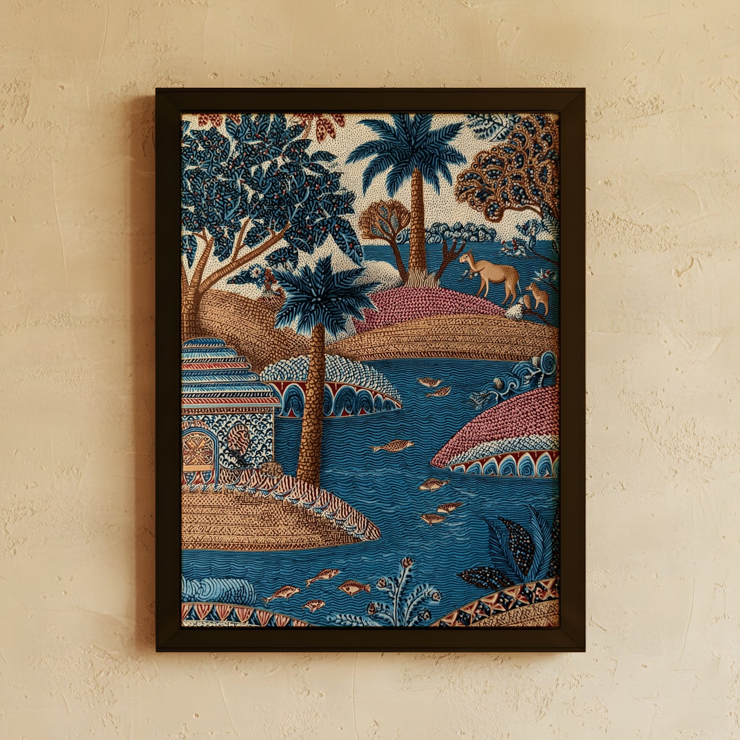 Framed Wall Art | Folk Madhubani Art IV