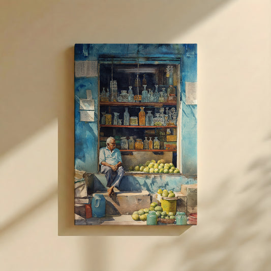 Canvas Wall Art | Indian Streets Collection