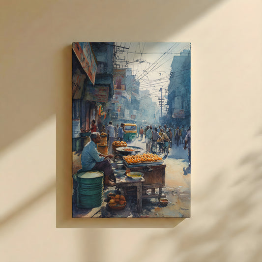 Canvas Wall Art | Indian Streets Collection