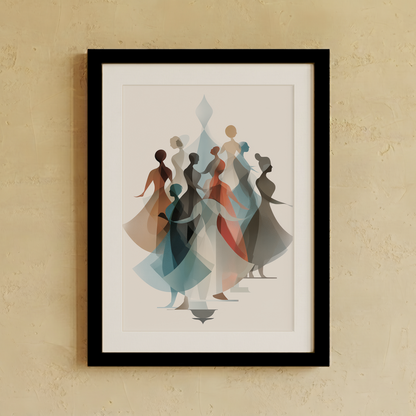 Flow Of State Wall Art