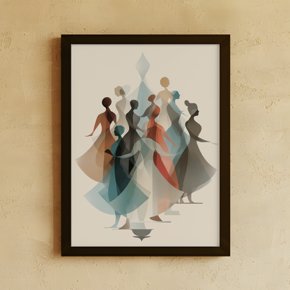Flow Of State Wall Art