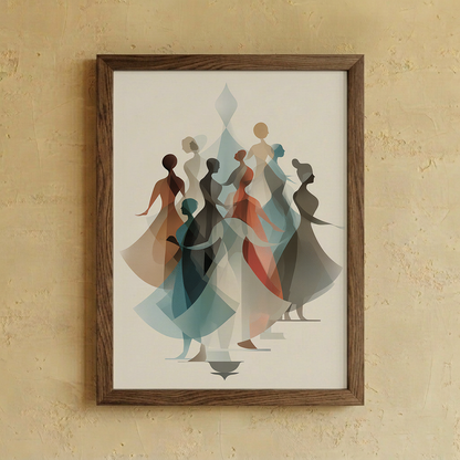 Flow Of State Wall Art