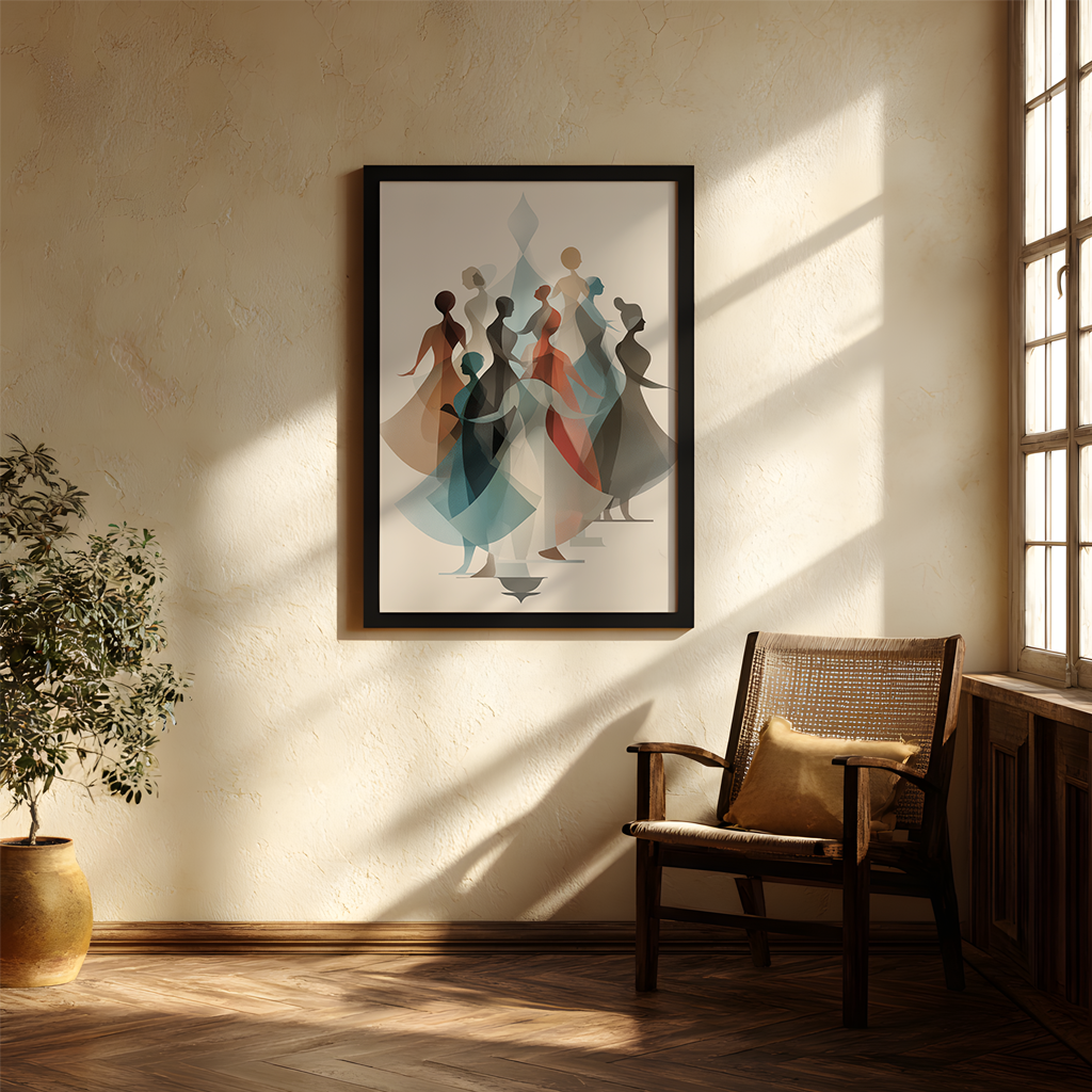 Flow Of State Wall Art