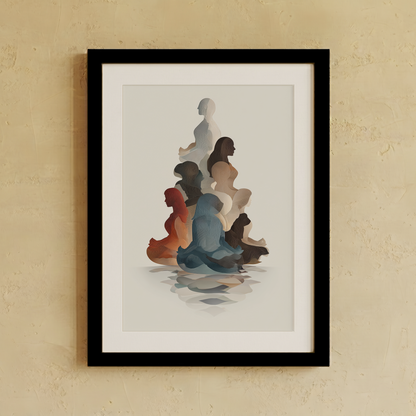 Flow Of State Wall Art