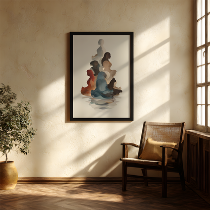 Flow Of State Wall Art